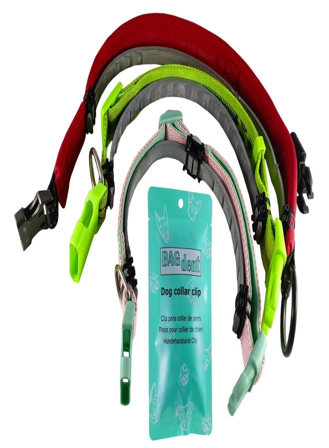Bagdent Dog Collar Clip - Allows The Rest of The Protective Collar to Be Used for Another Dog or Next Season, 3 Clips, 20 Fixing Ties - Image 1